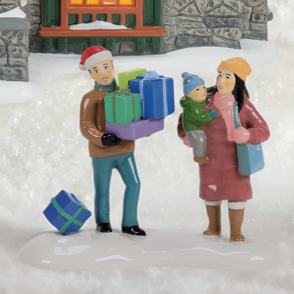 Department 56 Snow Village Finally Home For The Holidays Figure 6018302 -3