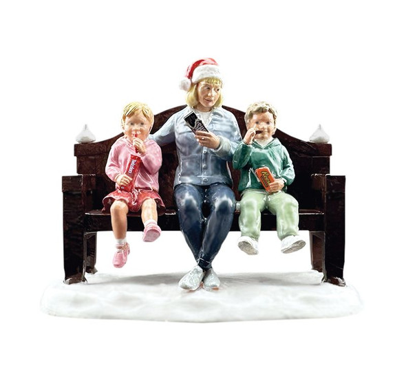 Department 56 Snow Village Sharing Makes Life Sweeter Figure 6015632