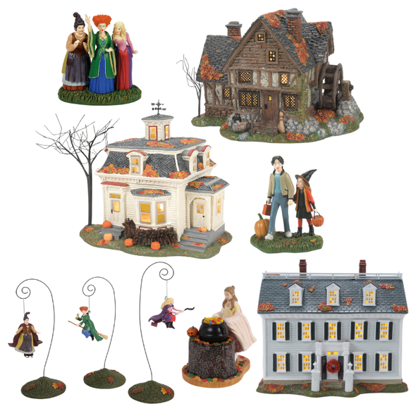 Department 56 Hocus Pocus Village Everything Set 