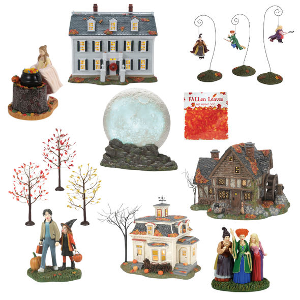 Department 56 Hocus Pocus Village Full Set with Accessories 2026