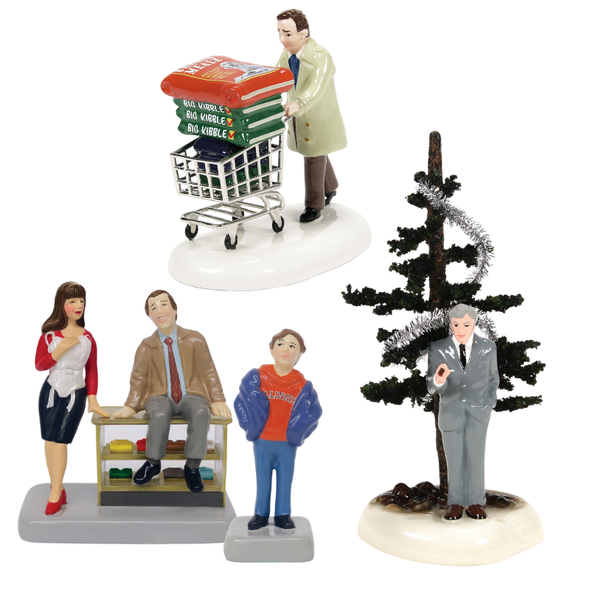 Department 56 National Lampoon's Christmas Vacation Village Popular Figures Set