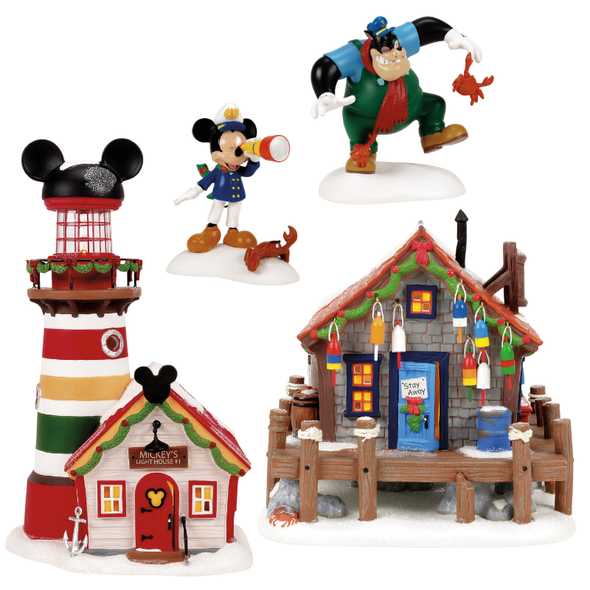Department 56 Disney Coastal Village Set 2026 -2