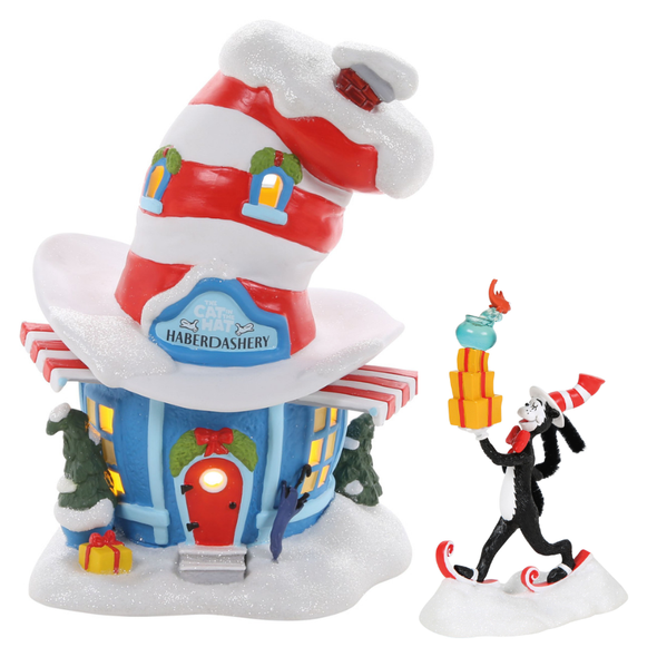 Department 56 Grinch Village The Cat In The Hat Set 2026