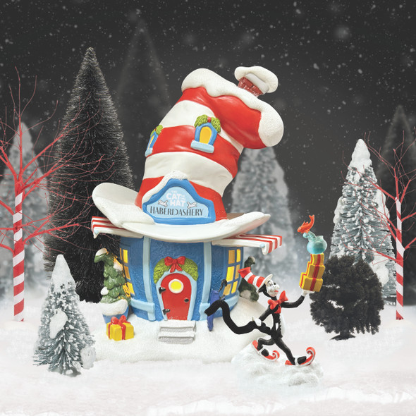 Department 56 Grinch Village The Cat In The Hat Set 2026