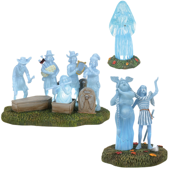 Department 56 Haunted Mansion Village Ghosts