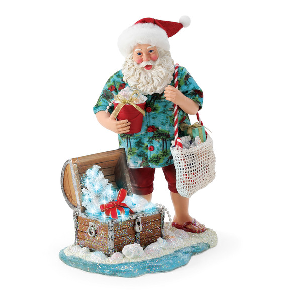 Department 56 Possible Dreams Santa Treasure Chest 6017789