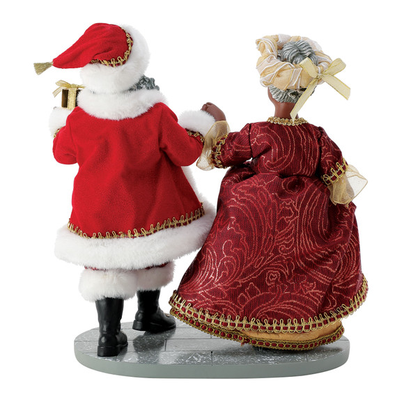 Department 56 Possible Dreams African American Santa Christmas Ball 6017637 -2