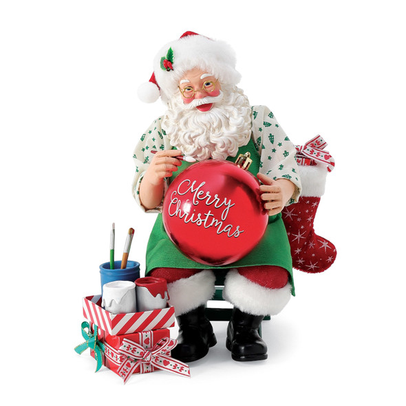 Department 56 Possible Dreams Santa Shiny and Bright 6017808