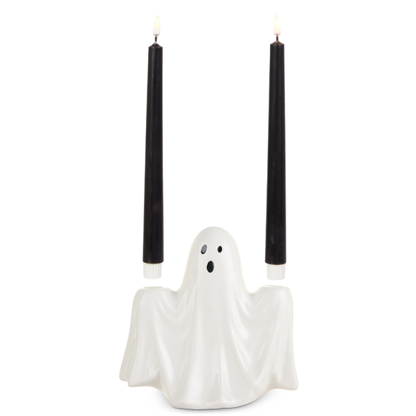 Raz 8" Ghost Candle Holder Halloween Decoration 4623027 -2