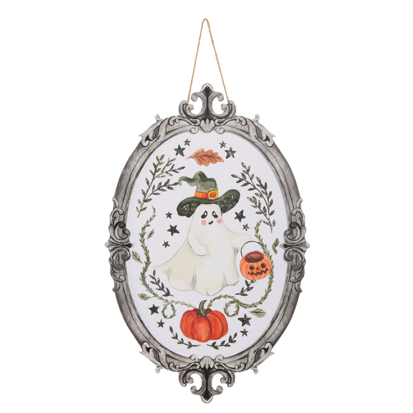 Raz 20" A Sweet Haunting Door Hanger Halloween Decoration 4636501