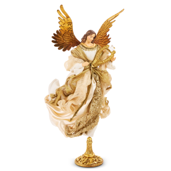 Raz 24" Angel on Pedestal Christmas Decoration 4610659