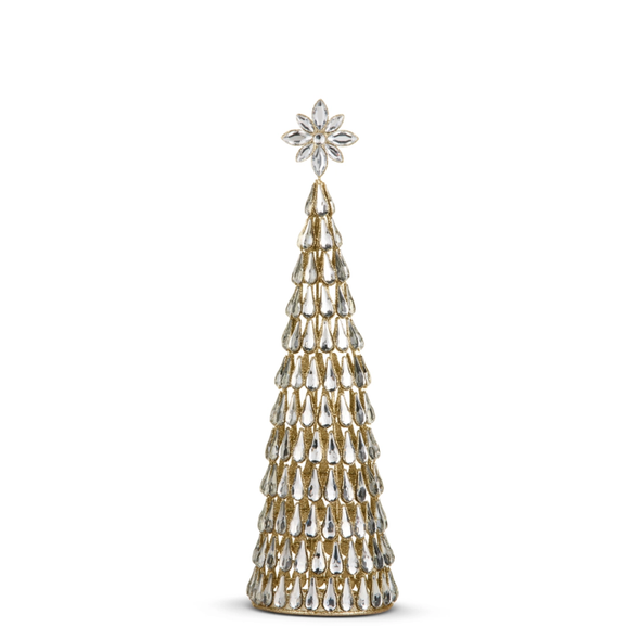 Raz 16.5" or 20" Jewel Cone Tree Christmas Decoration -2