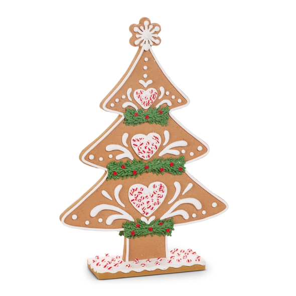 Raz 18" Gingerbread Tree Christmas Decoration 4616495