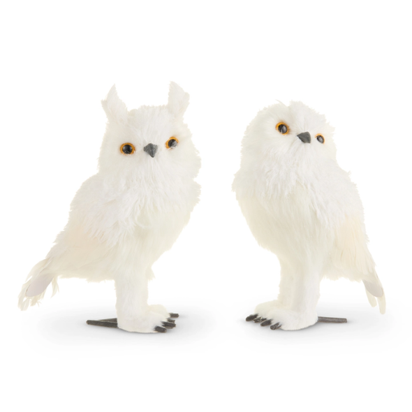 Raz 11" White Owl Christmas Ornament 4614014 -2