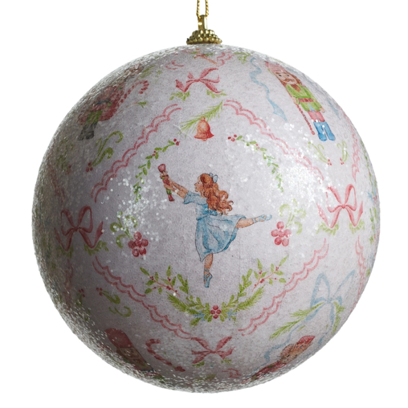 Raz 6" Nutcracker Suite Ball Christmas Ornament 4632839