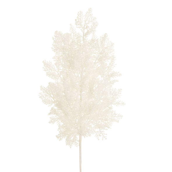 Raz 28.5" Iced White Cedar Christmas Tree Spray F4602564
