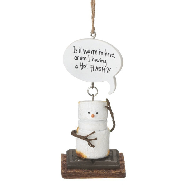 2" Hot Flash S'mores Christmas Ornament 111720