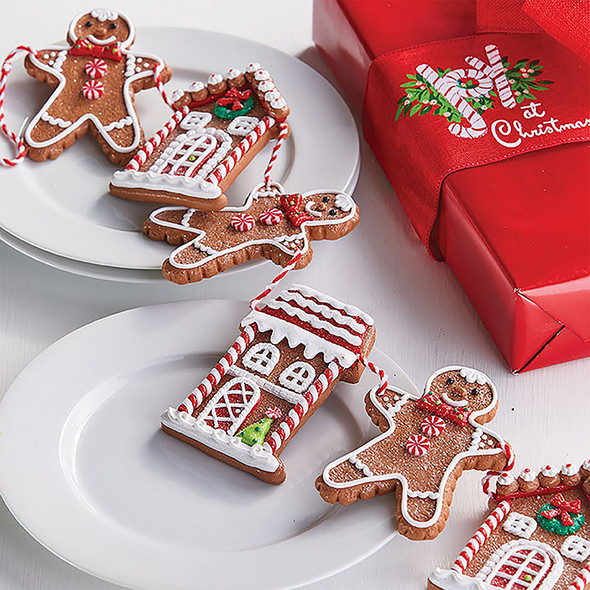 Raz 30" Gingerbread Cookie Christmas Garland G3816442