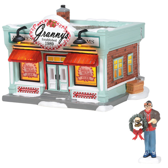 Department 56 National Lampoon's Christmas Vacation Merry Christmas Jelly Of The Month -setti