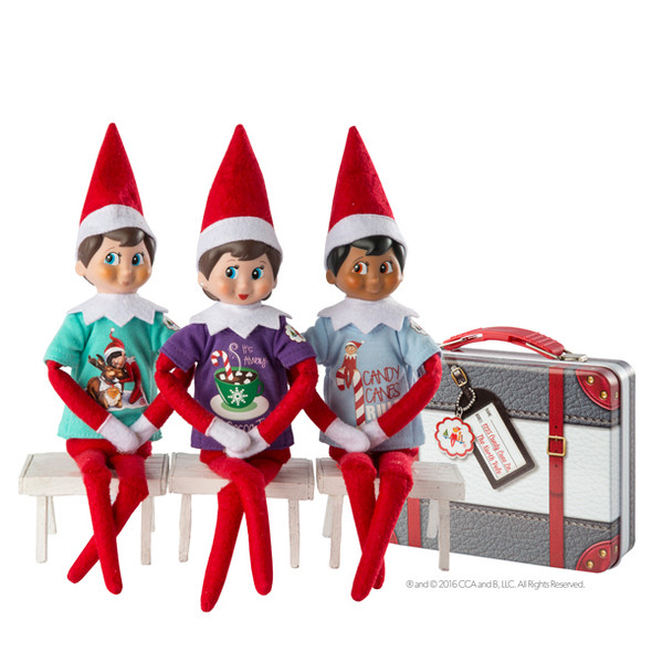 Confezione multipla di magliette Elf on the Shelf Claus Couture Sweet