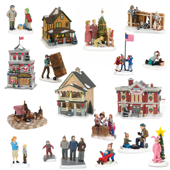 Department 56 A Christmas Story 2026 Full Set 17 Pieces