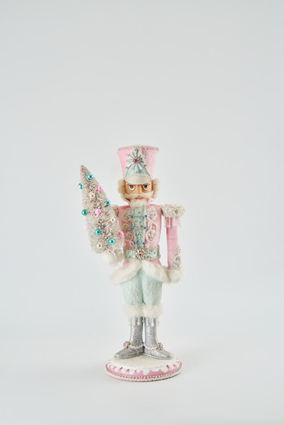 Katherine's Collection Frost and Tenderness  Admiral Jackson Frost Pink Christmas Nutcracker 28-228668
