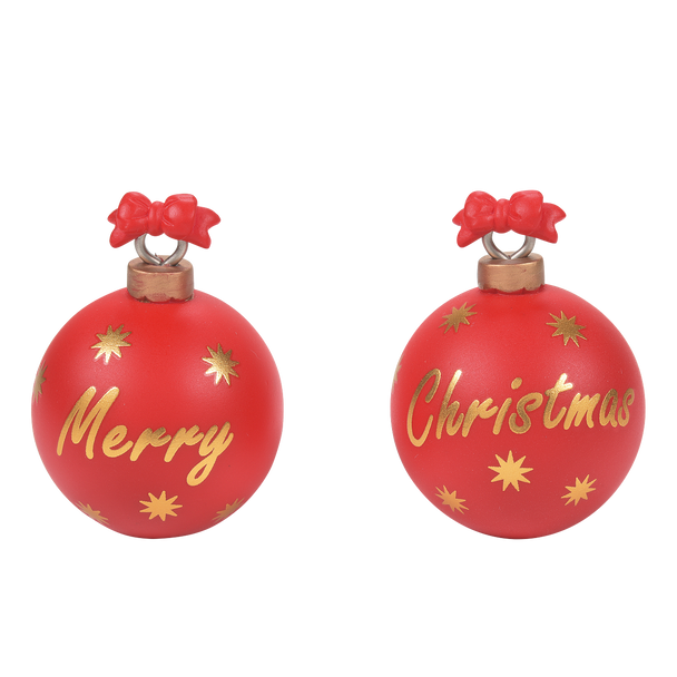 Department 56 Village Accessories Set of 2  Christmas Welcome 6009807