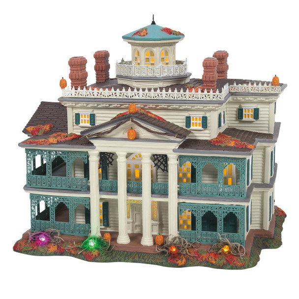 Department 56 Disneyland Haunted Mansion Village 2026 Full 10 pc Set -4