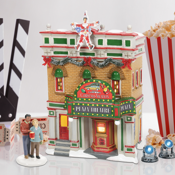 Estreno del pueblo de vacaciones navideñas de National Lampoon Department 56 en la plaza 6009812 -2