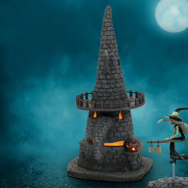 Department 56 The Nightmare Before Christmas Village Witch Tower 6012291