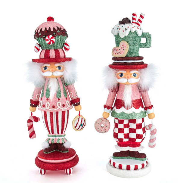 Kurt Adler 16.5" Hollywood Nutcrackers Candy Pattern Nutcrackers HA0515