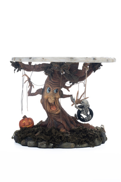 Katherine's Collection Halloween Hollow Tree Cake Plate 28-328808