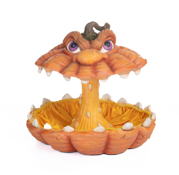 Katherine's Collection 12" Oh My Gourd Pumpkin Candy Bowl 28-328802