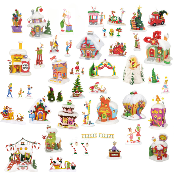 Department 56 The Grinch 2026 Full 40 pc Set 