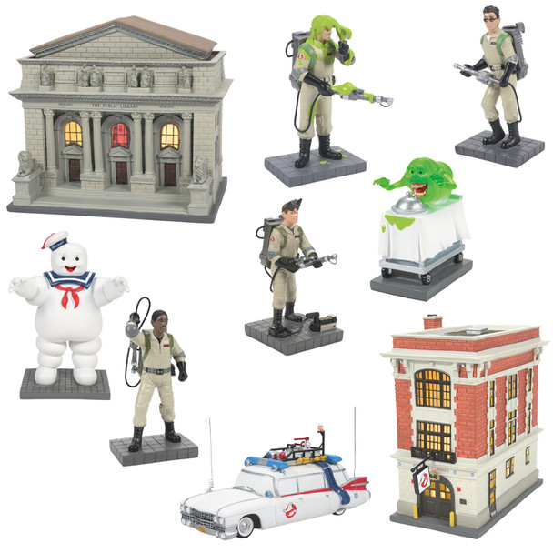 Department 56 Ghostbusters Full 2023 9 pc Set