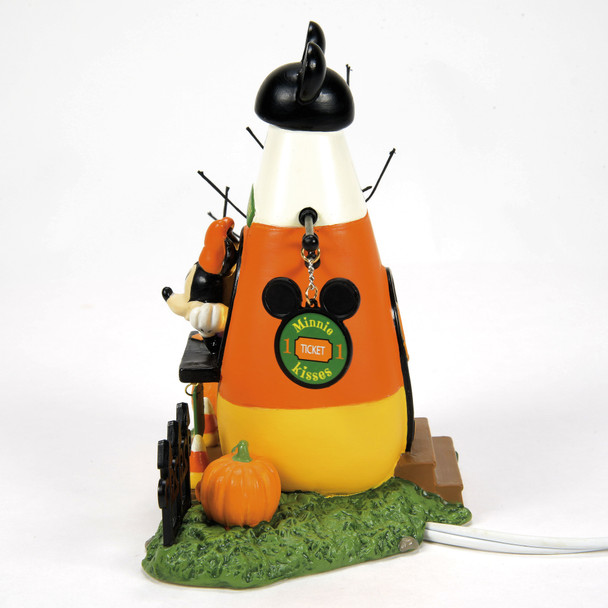 Department 56 Disney Mickey's Pumpkintown Village Le stand des baisers de Minnie 6013680 -3