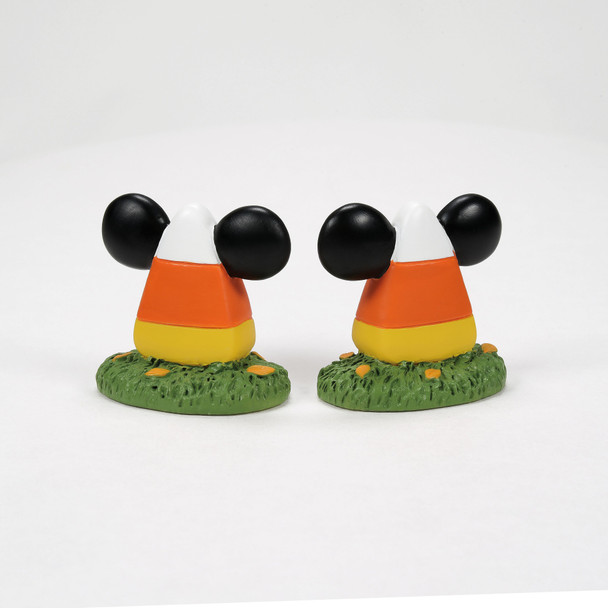 Department 56 Disney Mickey's Pumpkintown Candy Corn Topiaries 6013682 -2