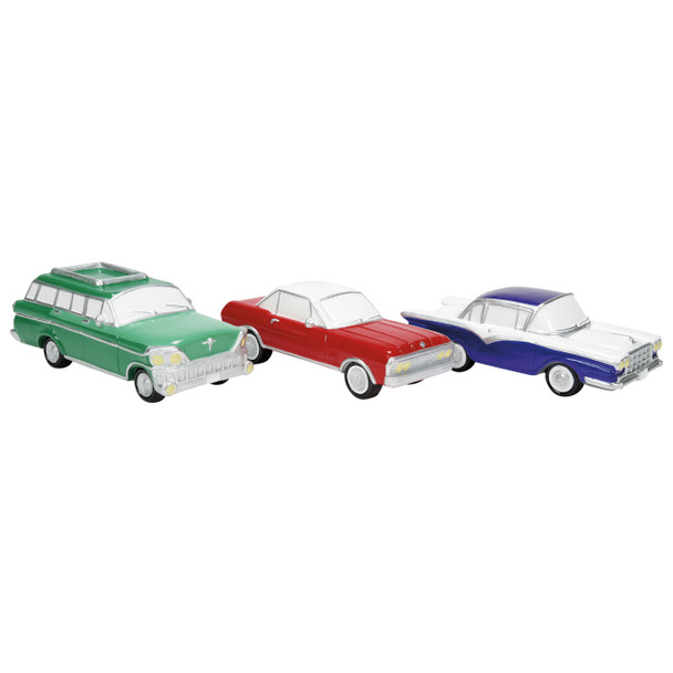 Department 56 Snow Village Out About Town Set of 3 Village Cars 6013590
