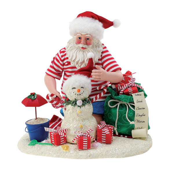 Department 56 Mögliche Träume, Weihnachtsmann, Ein Weiterer Tag Im Paradies, Figur 6014787