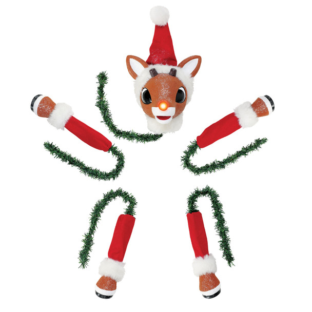 Department 56 Possible Dreams Rudolph In A Cinch Christmas Tree Accessory 6015180