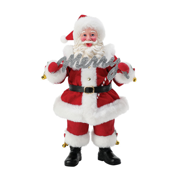 Department 56 Possible Dreams Santa Very Merry Figure 6013887