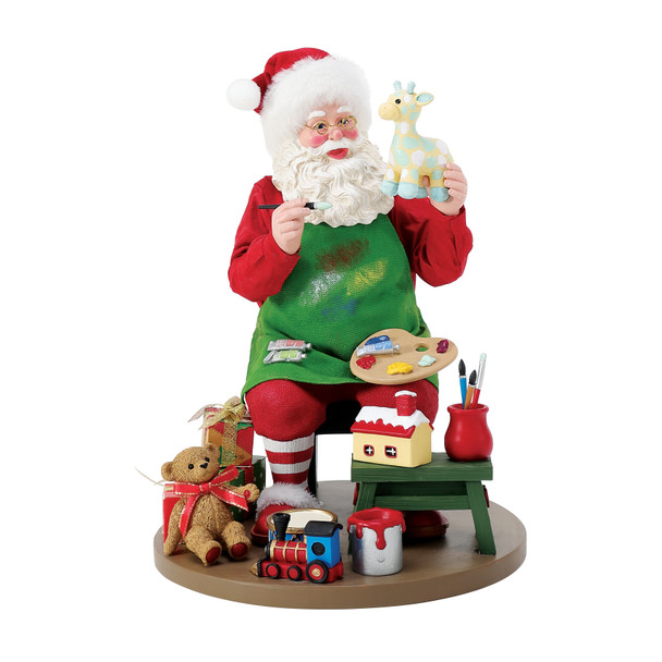 Department 56 Mögliche Träume Santa Handbemalte Figur 6013912