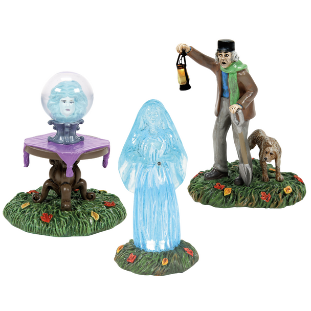 Department 56 2024 Haunted Mansion tilbehør 3 stk sæt 