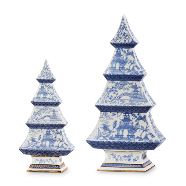 Décorations de Noël pour sapin de Noël Raz chinoiserie Delft -3