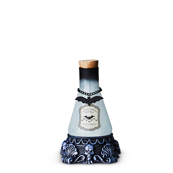 Raz 7,5" garrafa de poção iluminada girando globo de água decoração de halloween 4319118