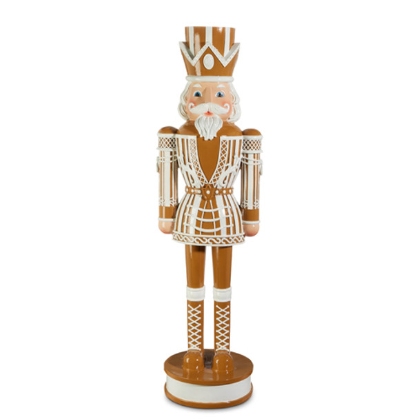 Raz 44" Gingerbread Nutcracker Christmas Decoration 4401601 -2