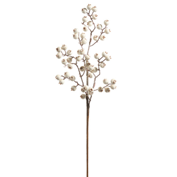 Raz 25.5" White Berry Christmas Tree Spray F4406700