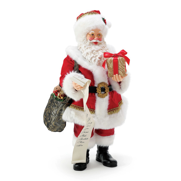 Department 56 Possible Dreams Santa Nick or Carol Large Figure