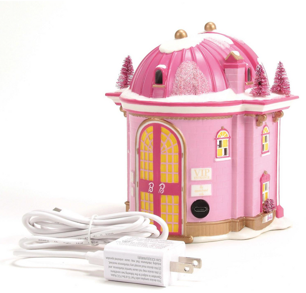 Department 56 North Pole Village Barbie Gown Boutique Building 6014682 -8