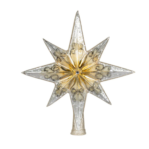 Christopher Radko Radiant Stellar Christmas Tree Topper 1022543 -5